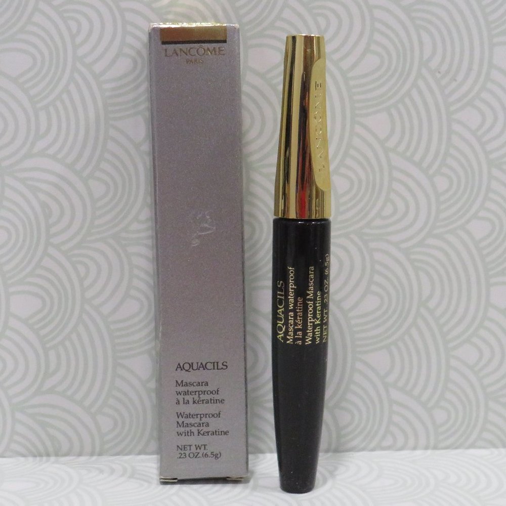 LANCOME💥AQUACILS WATERPROOF MASCARA WITH KERATINE - VERT AQUATIQUE💥